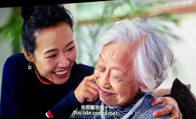 卓韻芝與婆婆短片。