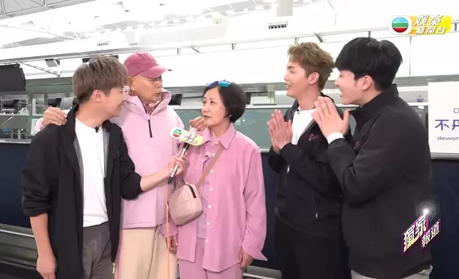 即全場「孫仔」起哄：正喎！