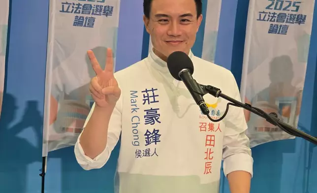 2號莊豪鋒。巴士的報記者攝