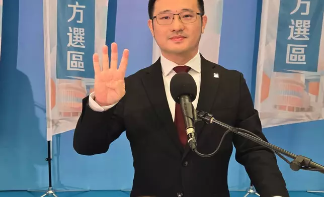 4號甘文鋒。巴士的報記者攝