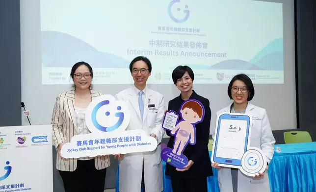 中大醫學院研究發現，糖尿病患者持續使用「連續血糖監測儀」，可減少因低血糖或高血糖引發的嚴重併發症及住院風險。中大醫學院圖片