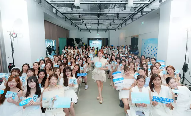 大會特別邀請專業攝影師為Grace及100位素人及美容博主拍攝韓式人像照。