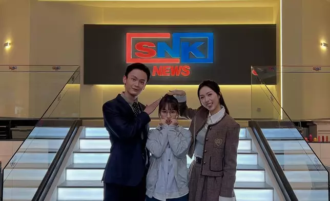 李海銅、谷婭溦、鄔嘉駿昨晚以「SNK新鮮人」亮相，三個性格仲好唔同添。