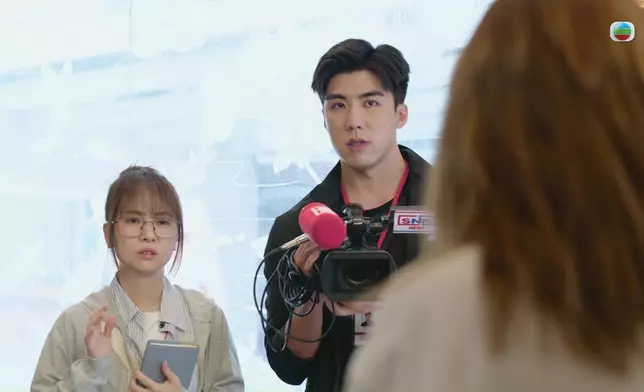 谷婭溦嘅驚青樣，令網民好入戲。