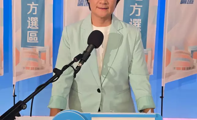 3號方國珊。巴士的報記者攝