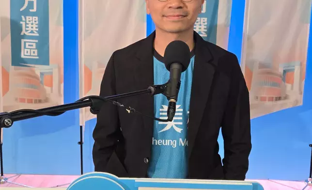 4號張美雄。巴士的報記者攝