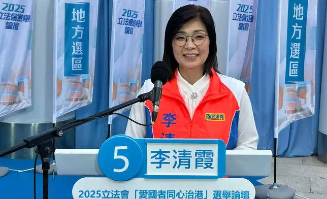 5號李清霞。巴士的報記者攝