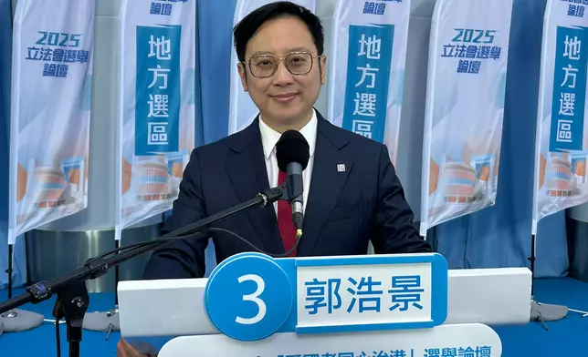 3號郭浩景。巴士的報記者攝