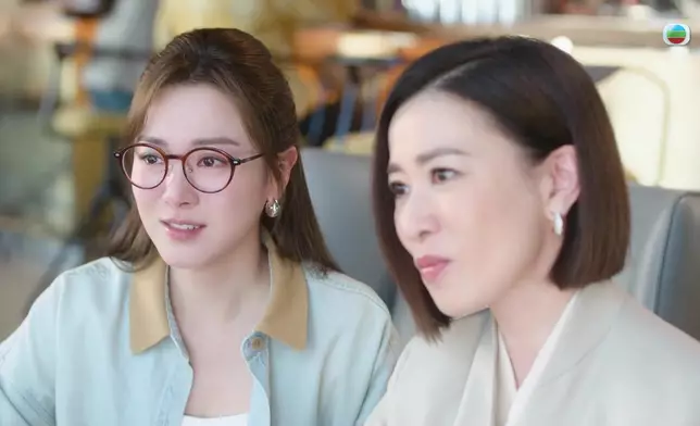 被Man姐感動到嘅劉艷，喊到咁勁可愛。