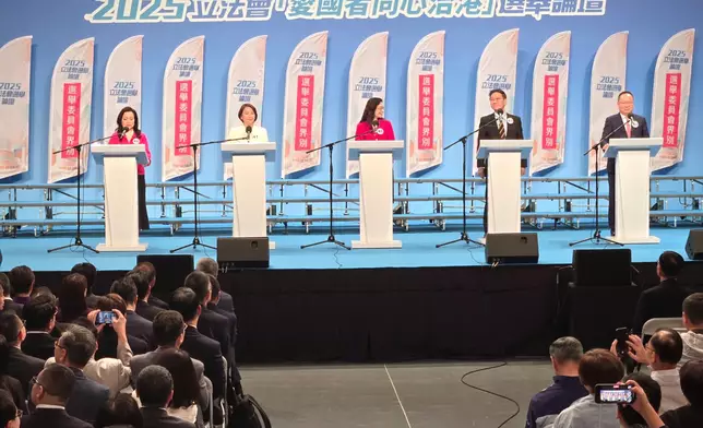 46-50號候選人。巴士的報記者攝