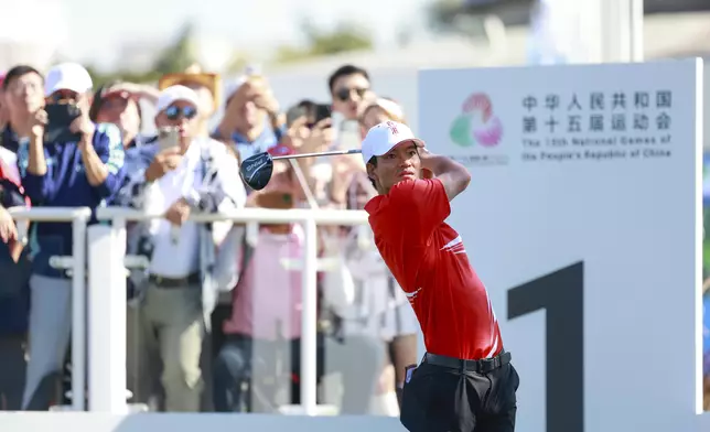 男子個人賽港隊許龍一第5名完賽。