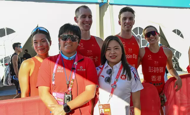 三項鐵人。Rosanna Law FB