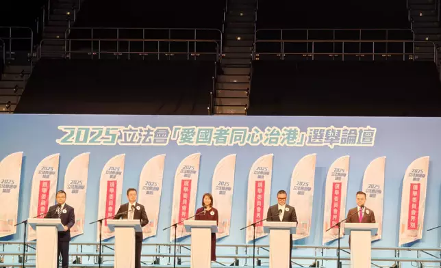 6號至10號候選人。巴士的報記者攝