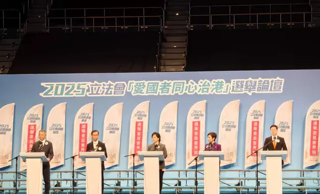 1至5號候選人。巴士的報記者攝