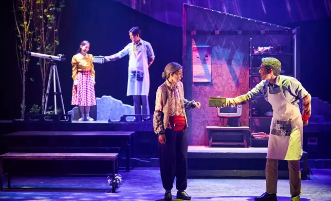 韓國得獎音樂劇《Let Me Fly》首度來港演出。駐香港韓國文化院提供圖片