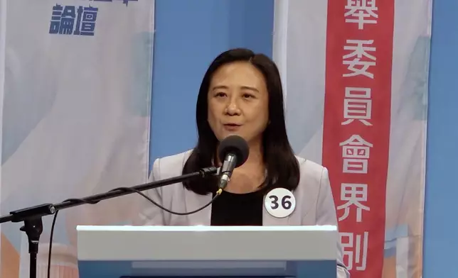 36號葛珮帆。巴士的報記者攝