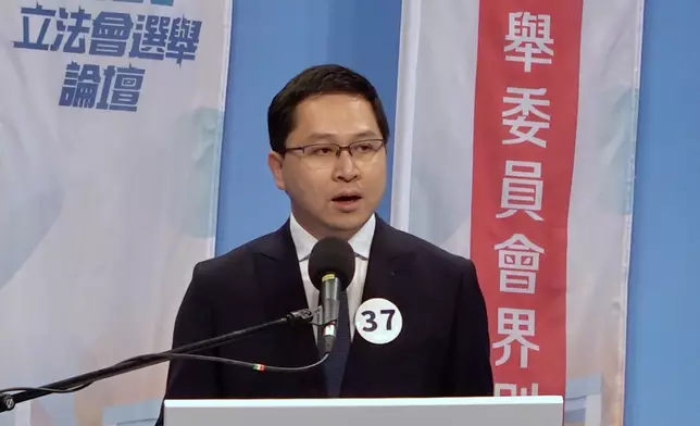 37號朱立威。巴士的報記者攝