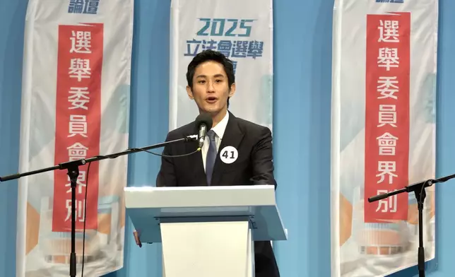 41號莊家彬。巴士的報記者攝