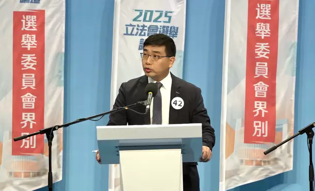 42號李浩然。巴士的報記者攝