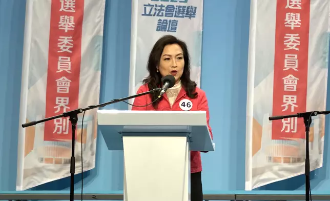 46號簡慧敏。巴士的報記者攝