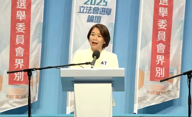 47號梁美芬。巴士的報記者攝