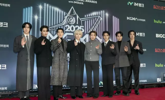 ATEEZ第二次奪下大獎。 網上圖片