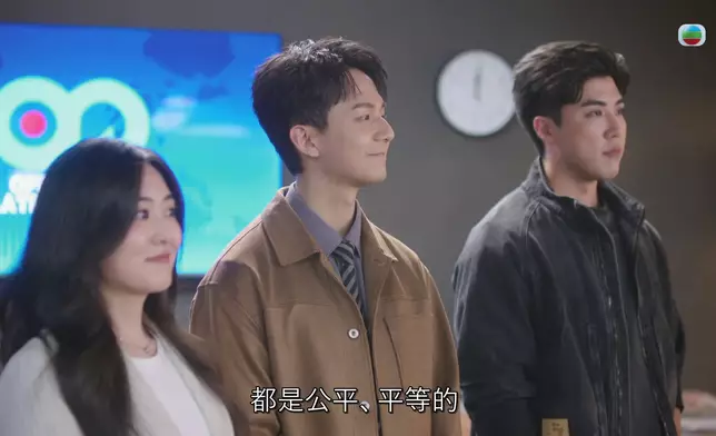 面對咁正氣同積極嘅前下屬想跟自己。