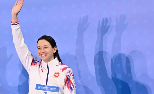 何詩蓓在全運會獲得兩金兩銅的佳績。羅淑佩FB圖片