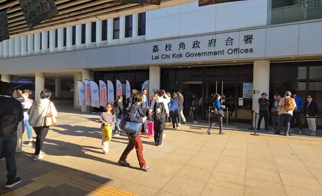 工業界約（一）選舉論壇在荔枝角政府合署舉行。巴士的報記者攝