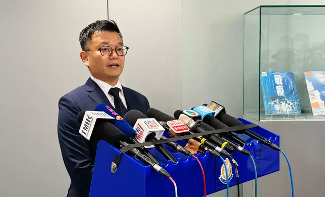 警務處國家安全處警司陳安銘。