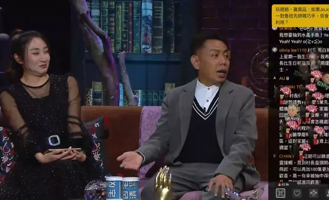 Jojo未能接受凶宅清潔過程，面露難色。