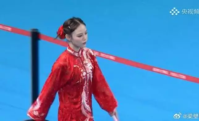 於第15屆全運會拿下女子太極拳太極劍全能銅牌