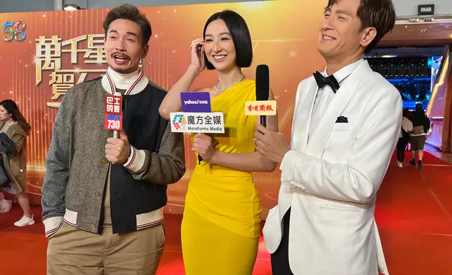 TVB台慶2025。巴士的報記者攝