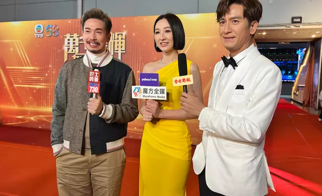 TVB台慶2025。巴士的報記者攝