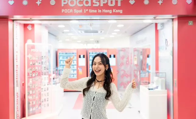 韓國超人氣偶像小卡品牌線下實體店POCA SPOT首度衝出韓國登港
