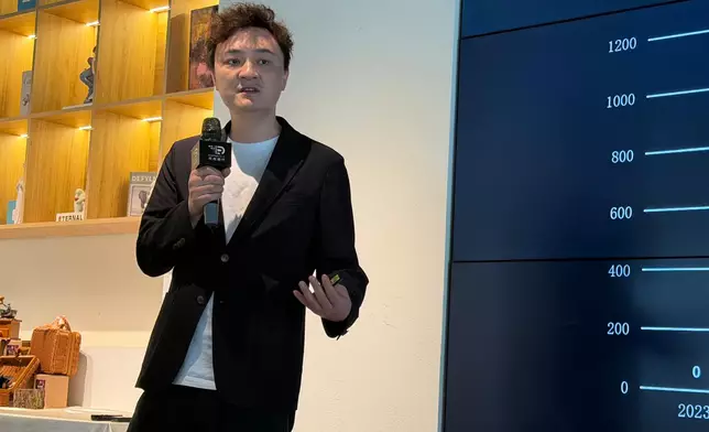 元戎啟行首席執行官周光。巴士的報攝