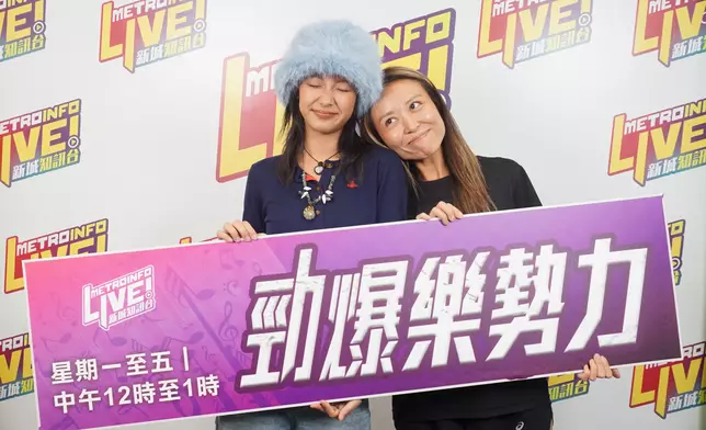 邱彥筒（Marf）接受新城廣播《勁爆樂勢力》訪問。