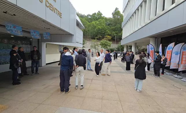 立法會功能界別旅遊界選舉論壇，20日下午在荔枝角政府合署禮堂舉行。巴士的報記者攝