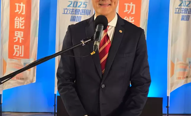 1號姚祖輝。巴士的報記者攝