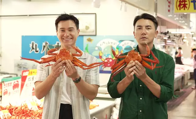 洪永城朱敏瀚帶率先到日本鳥取縣。