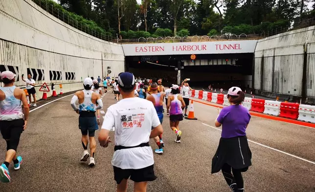 香港街馬2025今日舉行。小紅書圖片