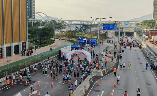 香港街馬2025今日舉行。小紅書圖片