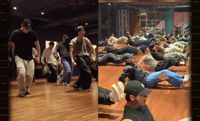 Jackson為咗keep住好身材，落足力鍛鍊。