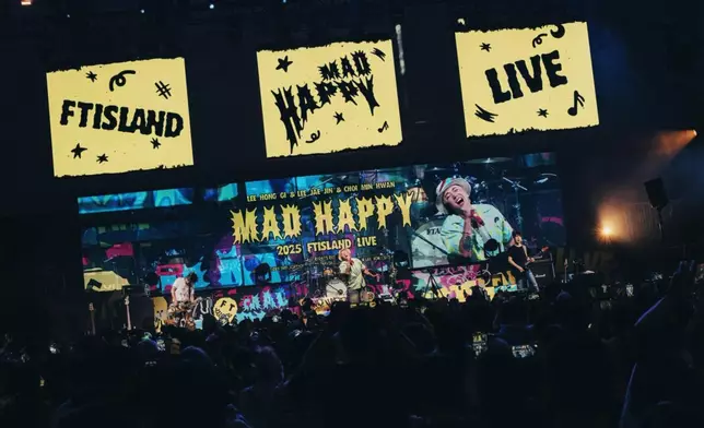 FTISLAND亞洲巡演尾場日前落幕。主辦單位提供圖片