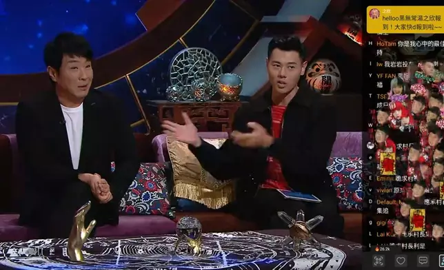 思浩及Darren入圍最佳男主持獎。