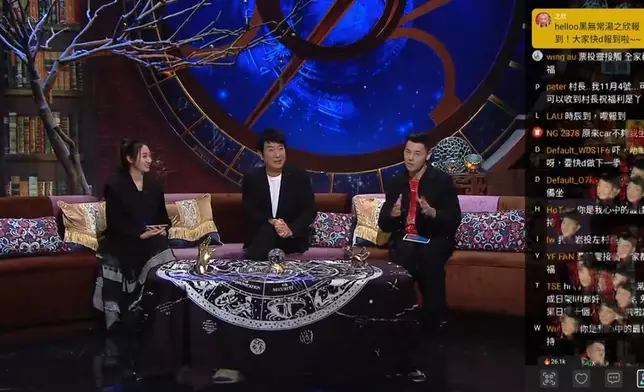 思浩及Darren入圍最佳男主持獎。