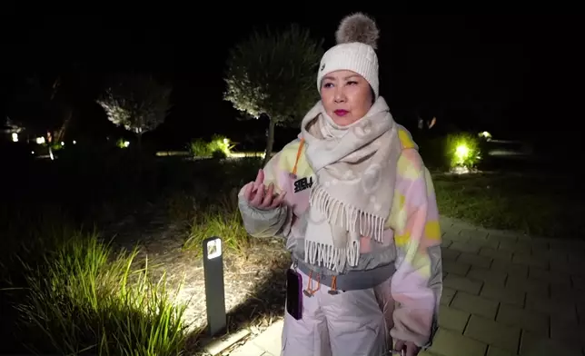 阿姐驚到冇晒表情。