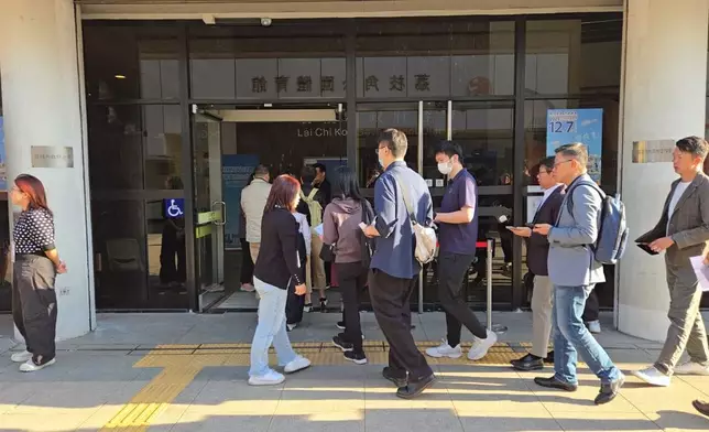 立法會功能界別紡織及製衣界論壇25日下午在荔枝角政府合署禮堂舉行。巴士的報記者攝