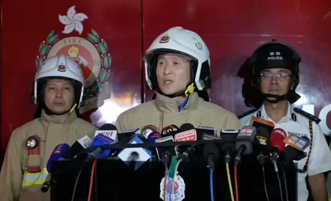 消防處副處長（行動）陳慶勇。消防處FB