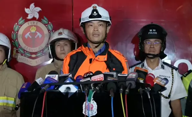 消防處助理救護總長（新界東）周詠賢。消防處FB